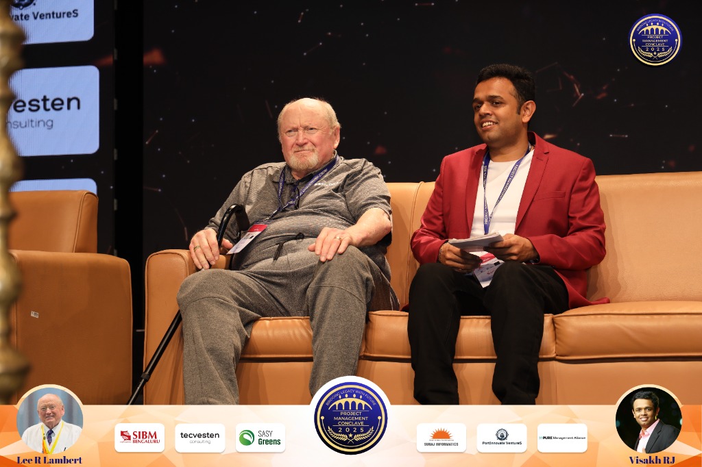 Lee R Lambert with Visakh RJ